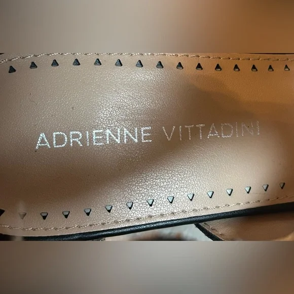 Adrienne Vittadini Black Cutout chunky block heels women’s size 9M - Picture 4 of 14